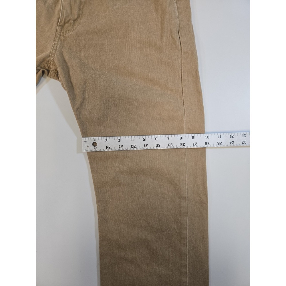 Levi's 505 Men's‎ Regular Fit Jeans Camel Khaki Size 32x30 - Picture 8 of 11
